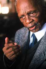 Photograph of South African artist Ernest Mancoba.