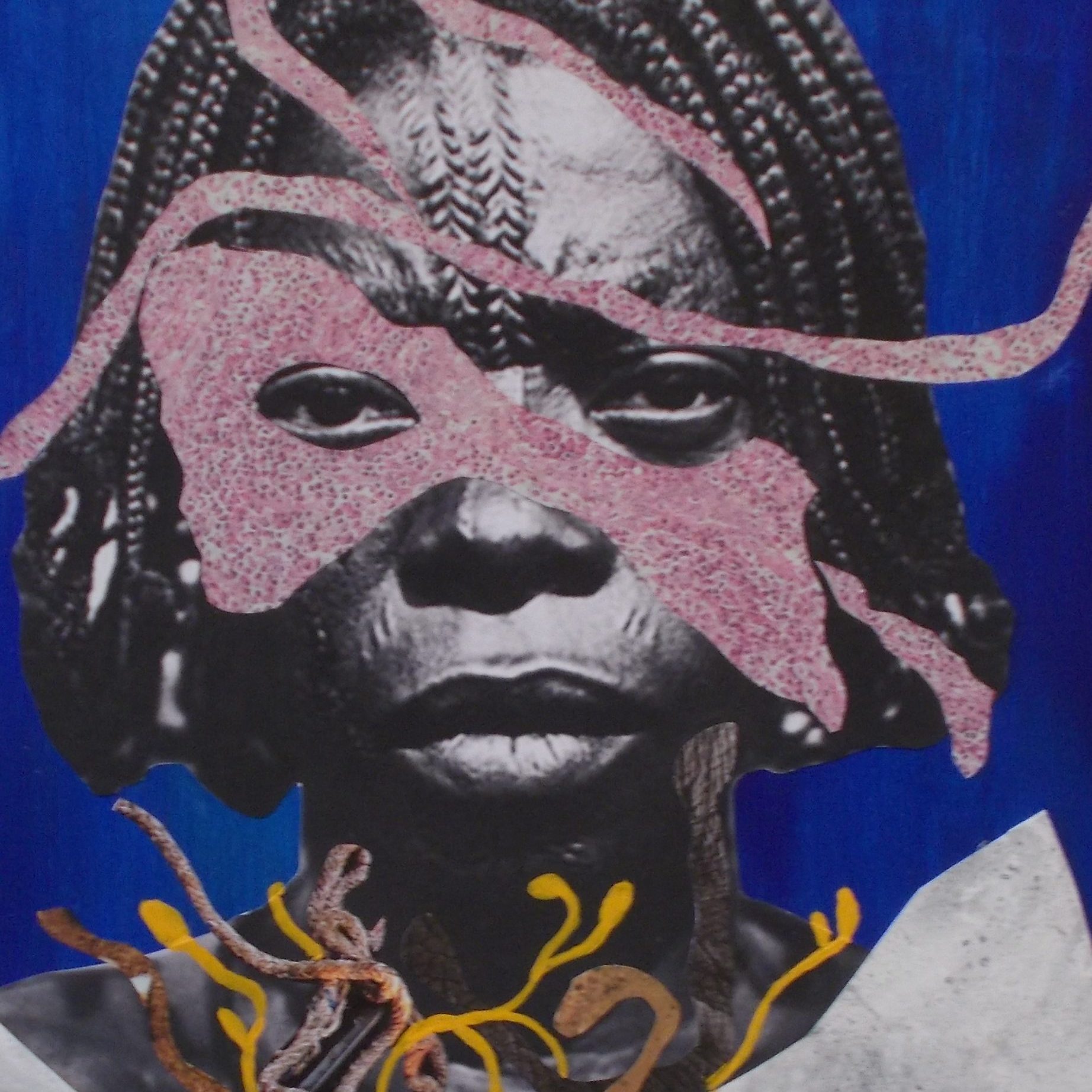 Cover art for the 1-54 art fair review, 2016